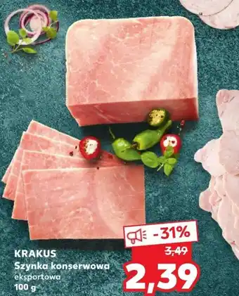Kaufland Szynka konserwowa 100g oferta