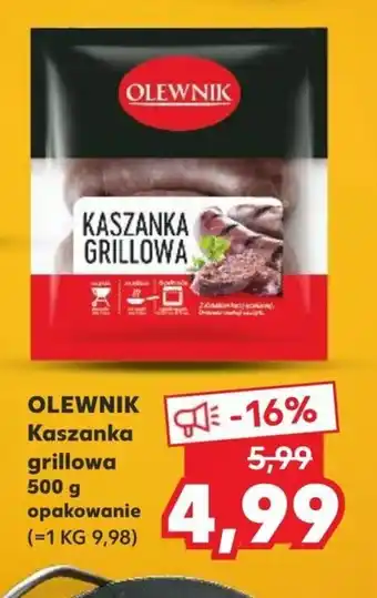 Kaufland Kaszanka grillowa 500g oferta
