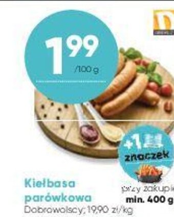 Stokrotka Dobrowolscy kiełbasa parówkowa 100g oferta