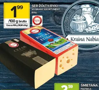 Topaz Ser żółty Ryki 100g oferta