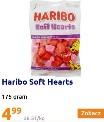Action Haribo Soft Hearts 175g oferta
