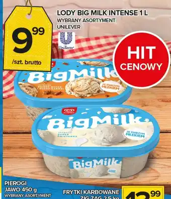 Topaz Lody Big Milk 1000ml oferta