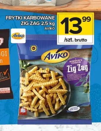 Frytki Karbowane Zig Zag 2,5kg