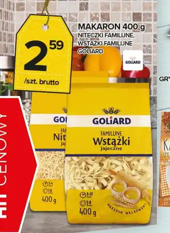 Topaz Makaron Goliard 400g oferta