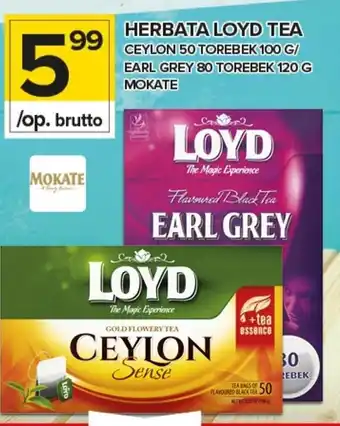 Topaz Herbata Loyd Tea 50tb. oferta