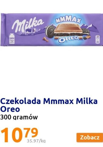 Action Czekolada Mmmax Milka Oreo 300 g oferta