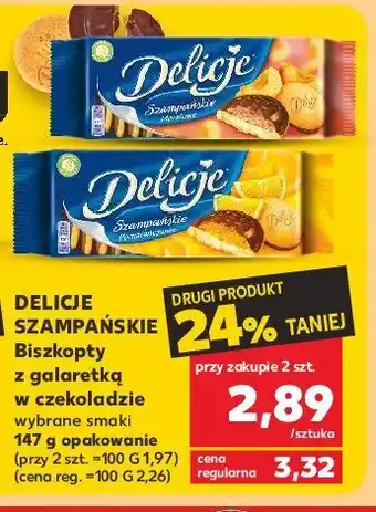 Kaufland Ciastka z galaretką morelową 1 SZT 147 G oferta
