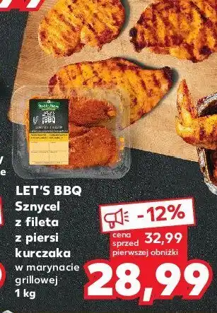 Sznycel z fileta z piersi kurczaka w marynacie 1 SZT 1 KG