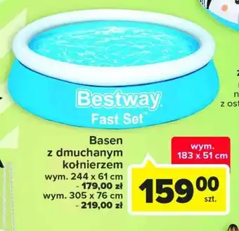 Biedronka Basen fast set pool 305 x 76 cm 1 SZT oferta