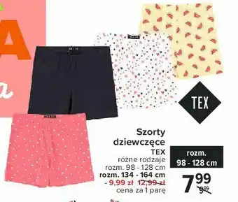 Carrefour Szorty dziewczęce 98-128 cm 1 SZT oferta