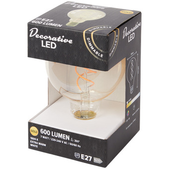 Żarówka led z żarnikiem w stylu retro eurodomest