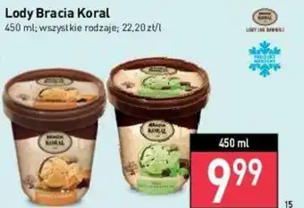 Stokrotka Bracia Koral Lody 450ml wszystkie rodzaje oferta