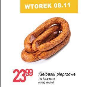 E.Leclerc Kiełbaski pieprzowe madej & wróbel oferta