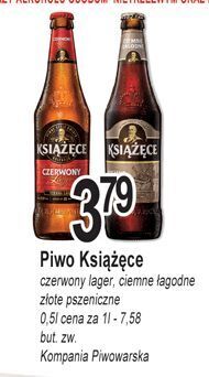 E.Leclerc Piwo książęce czerwony lager oferta