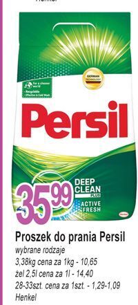 E.Leclerc Kapsułki do prania deep clean universal persil power caps oferta