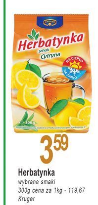 E.Leclerc Herbatynka cytrynowa kruger oferta