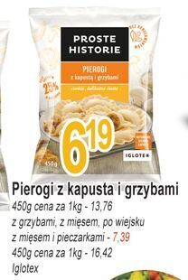 E.Leclerc Pierogi z mięsem iglotex proste historie oferta