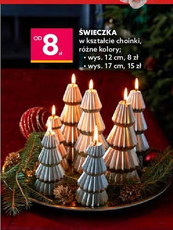 Dealz Świeczka choinka 12 cm oferta