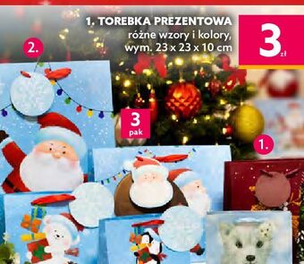 Dealz Torebka prezentowa 23 x 10 cm oferta