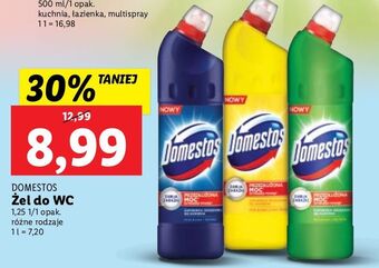 Lidl Płyn do wc original domestos oferta