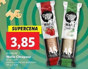 Lidl Wafle paprykowe chrupasy oferta