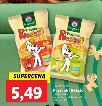 Lidl Prażynki reksio lekko solone przysnacki oferta