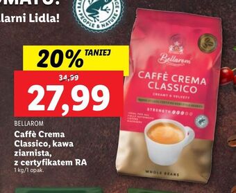 Lidl Kawa bellarom cafe crema oferta