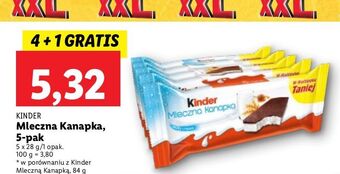 Lidl Baton kinder mleczna kanapka oferta