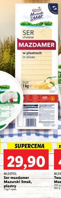Lidl Ser mazdamer mazurski smak oferta