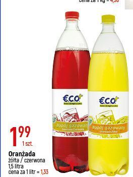 E.Leclerc Oranżada żółta eco+ oferta