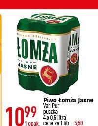 E.Leclerc Piwo łomża jasne (dawniej export) oferta