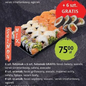 E.Leclerc Sushi mix salmon e.leclerc oferta