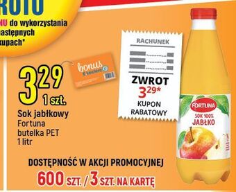 E.Leclerc Sok 100% jabłkowy fortuna oferta