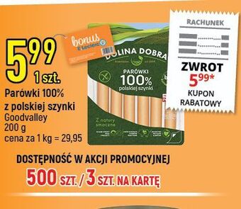 E.Leclerc Parówki 100 % z szynki dolina dobra oferta