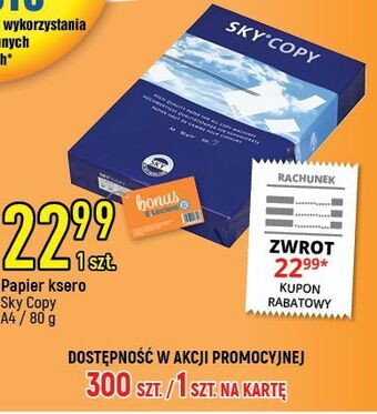 E.Leclerc Papier ksero a4 sky copy oferta