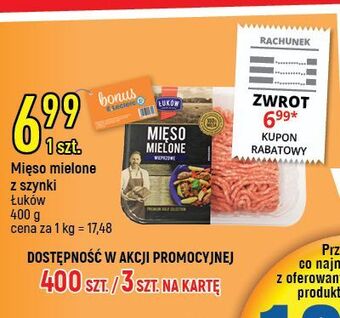 E.Leclerc Mięso mielone z szynki łmeat łuków oferta