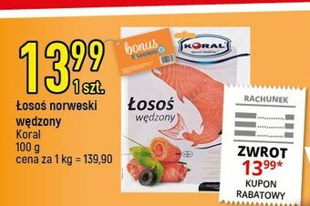 E.Leclerc Łosoś wędzony sałatkowy koral (graal) oferta