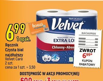 E.Leclerc Ręcznik papierowy velvet extra long oferta