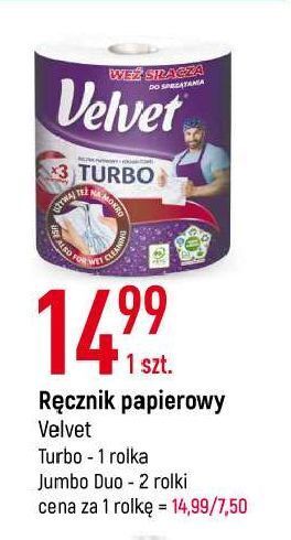 E.Leclerc Ręcznik papierowy duo velvet jumbo oferta