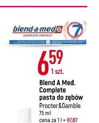 E.Leclerc Pasta do zębów original blend-a-med complete protect 7 oferta
