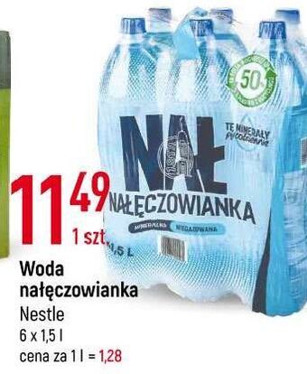 E.Leclerc Woda niegazowana nałęczowianka oferta