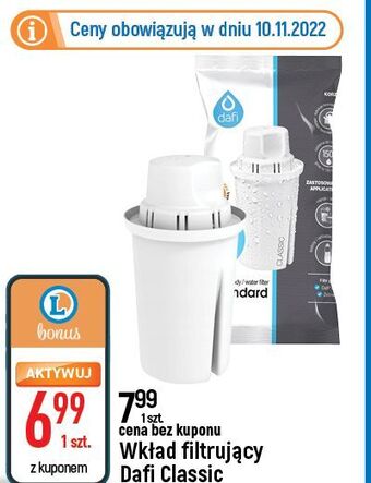 E.Leclerc Wkład filtrujący standard dafi oferta