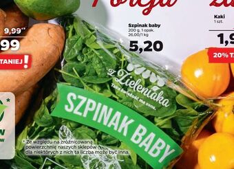 Netto Szpinak baby oferta