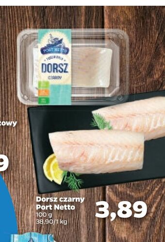 Dorsz czarny port netto