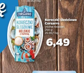 Netto Koreczki śledziowe corsarro oferta
