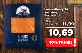 Netto Łosoś atlantycki wędzony port netto oferta