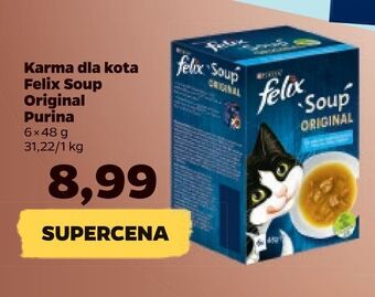 Netto Karma dla kota felix soup original purina oferta