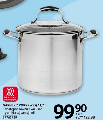Selgros Garnek z pokrywką oferta