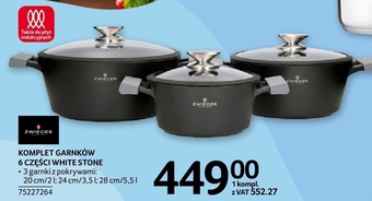 Selgros Zestaw garnków zwieger oferta