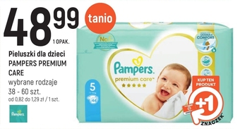 Intermarche Pampers premium care, rozmiar 5, 44 pieluszki, 11kg-16kg oferta